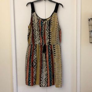 Forever 21 tribal dress size 2X